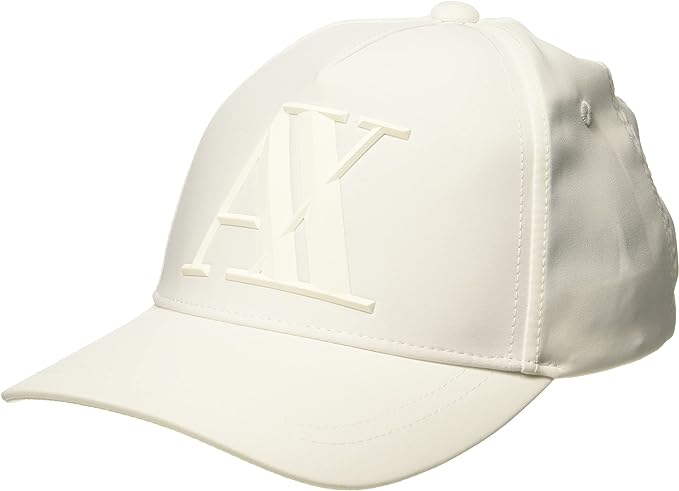  Armani Exchange Rubber Tonal Baseball Hat