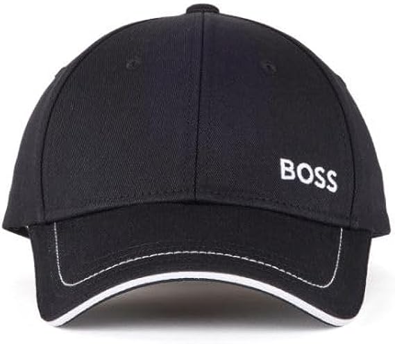 Boss Green Twill Hat in Black
