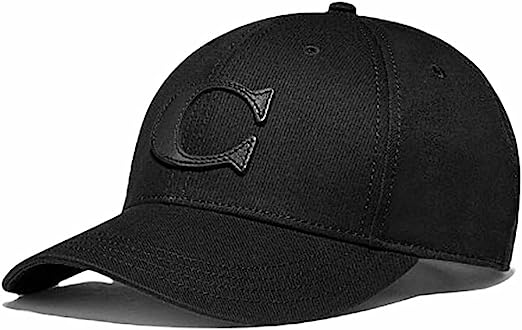  COACH Varsity C Cap in Black